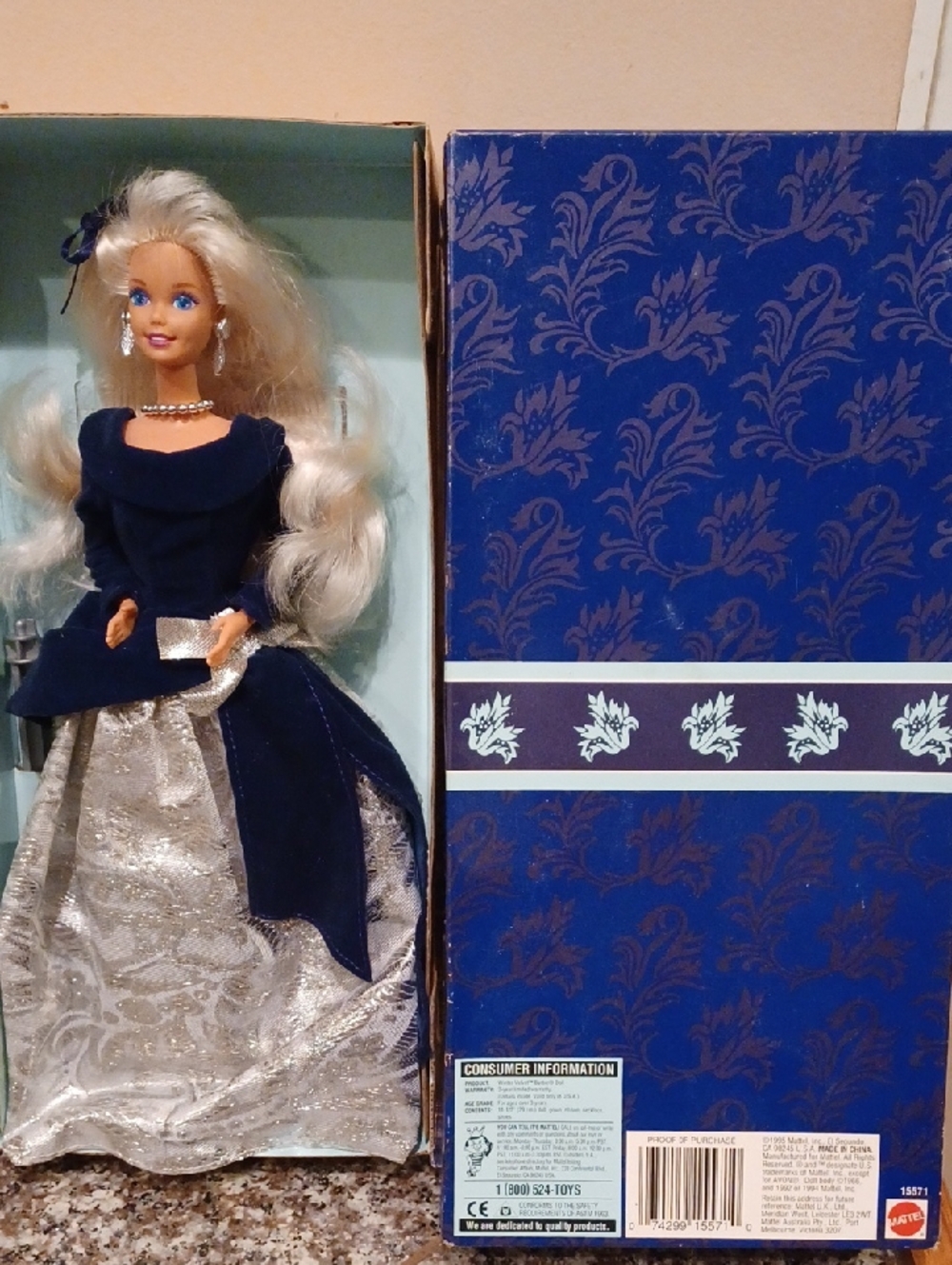 First in the series , velvet dream barbie avon